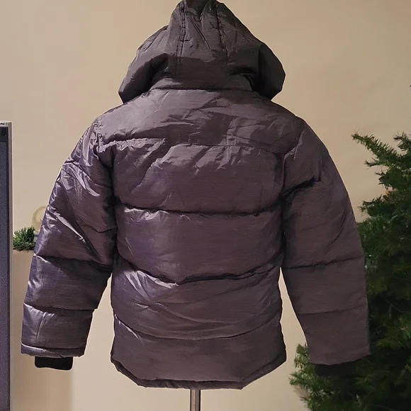 New With Tags DKNY Boys coat, size medium 10/12, dark grey - Picture 7 of 12